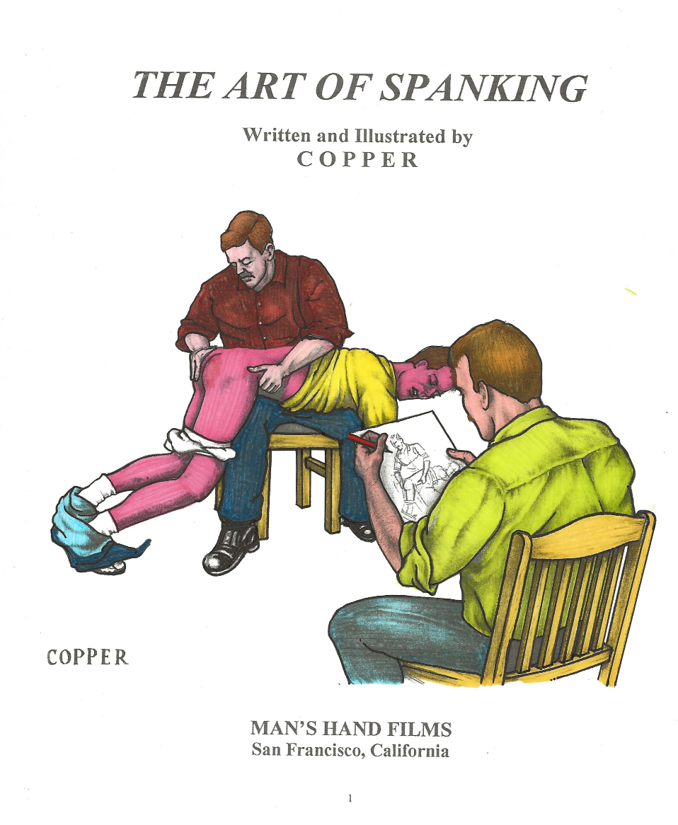 Computer F M Spanking Art - The Art of Spanking by Copper - Jock Spank - Male Spanking