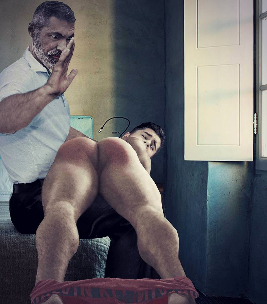 Men spanking men