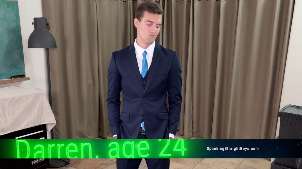 Spanking Straight Boys: Darren's Suit and Tie Spanking - Jock Spank - Male  Spanking