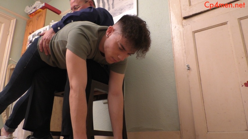 British Spanking Blog Floor - Louis1stP - Jock Spank - Male Spanking