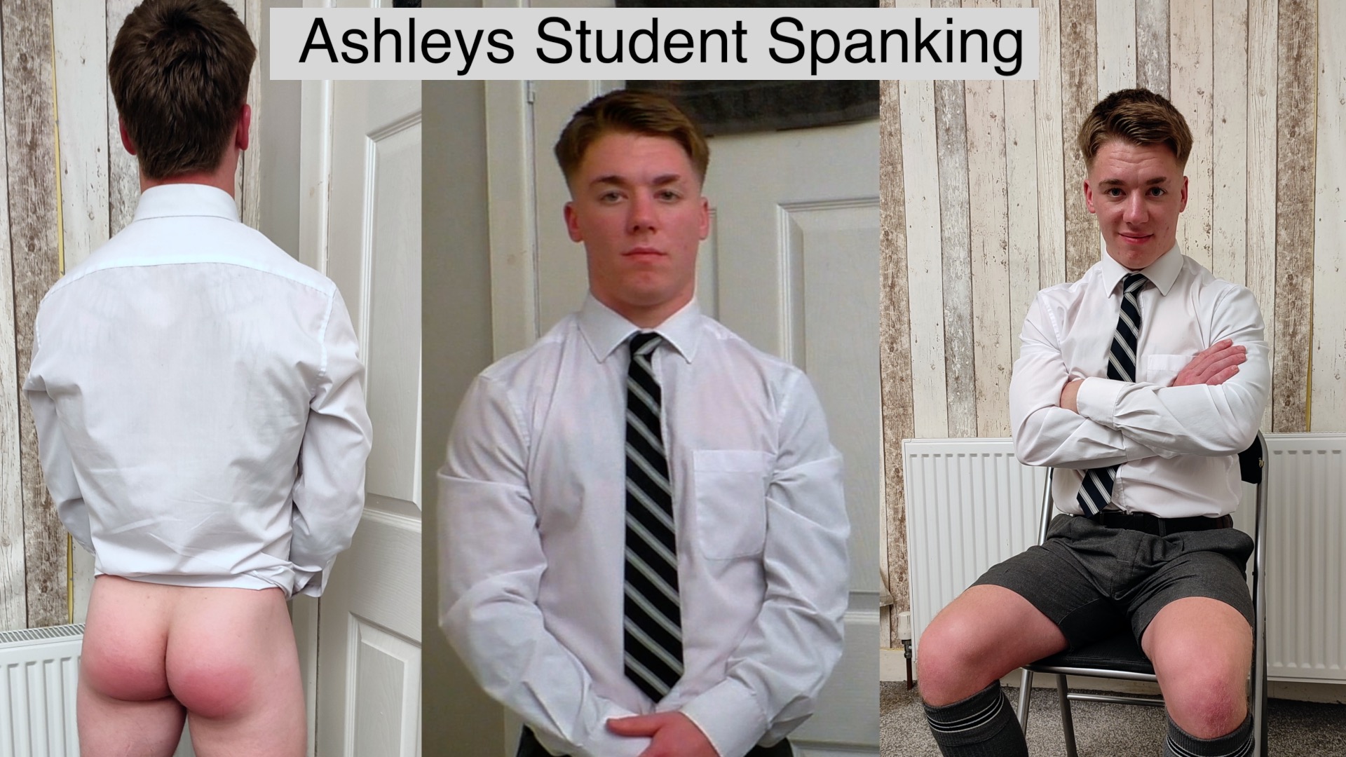 AshleyStudent1P1 - Jock Spank - Male Spanking